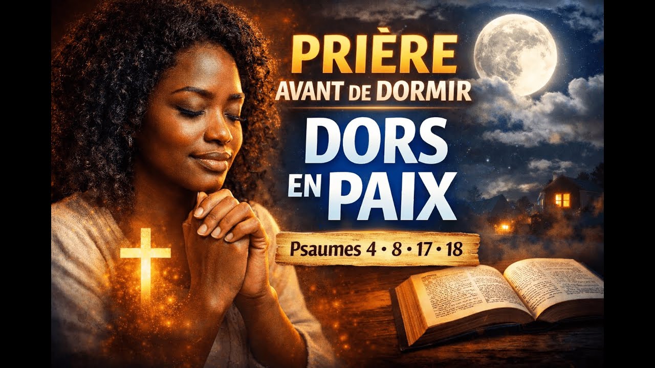 Écoute ceci avant de dormir et dors en paix #DormirEnPaix #PriereDuSoir #DieuVeille #Psaumes