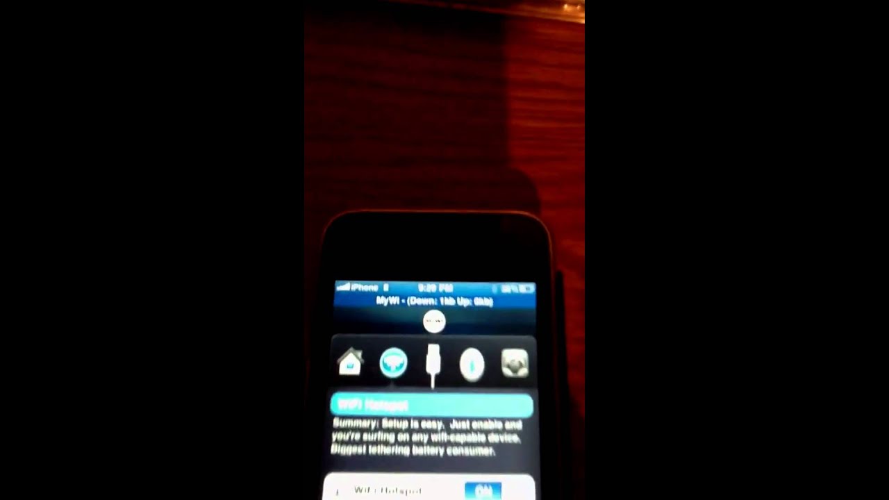 How to use MyWi on your jailbroken iphone