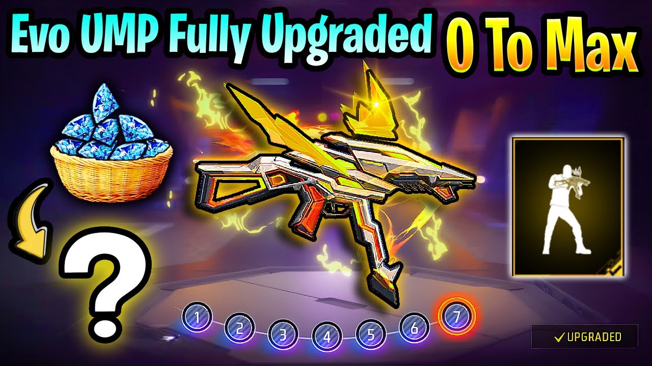 EVO UMP Max In FREE FIRE || 😍