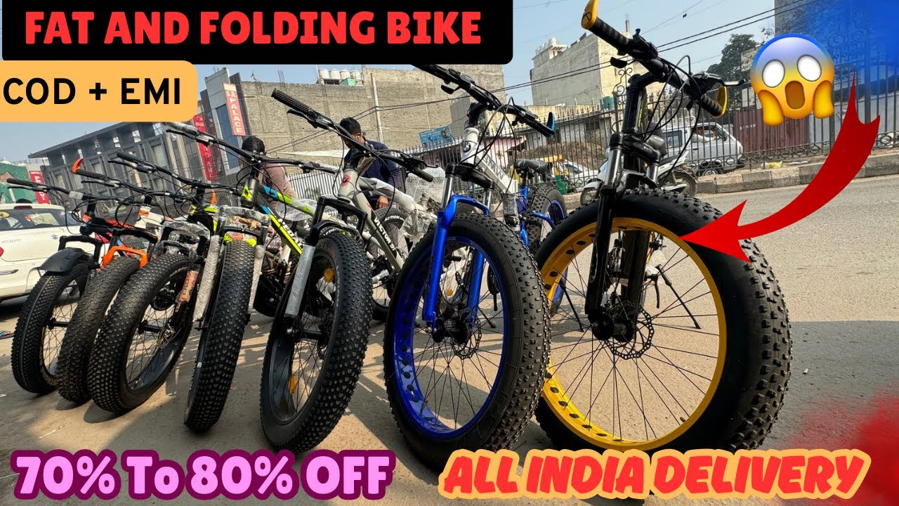 70% Off on Fat Bike | Cheapest Cycle Market in Delhi | | COD + EMI | Zero Down Payment | AS Cycle