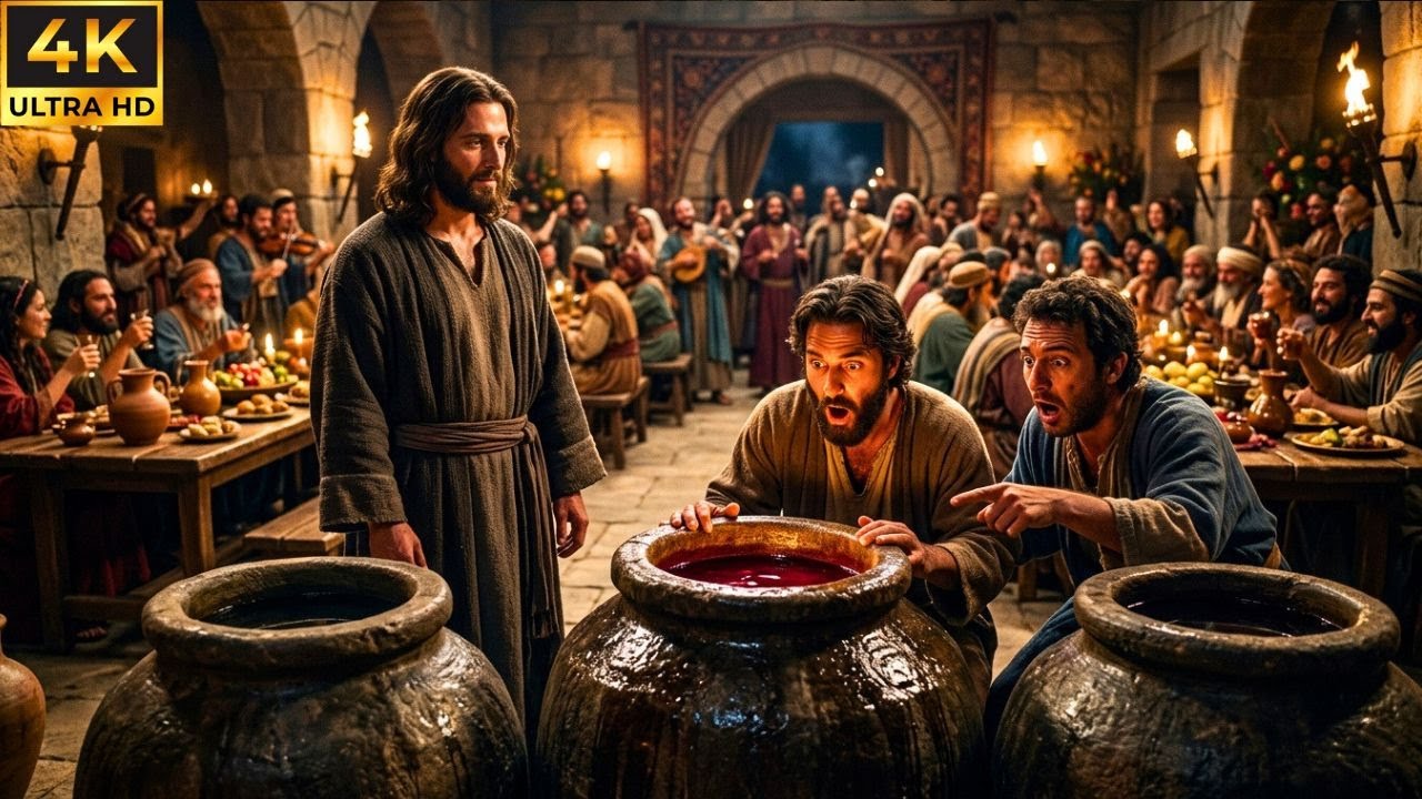 Com'è stato il primo miracolo di GESÙ secondo la Bibbia: La verità nascosta alle nozze di Cana.