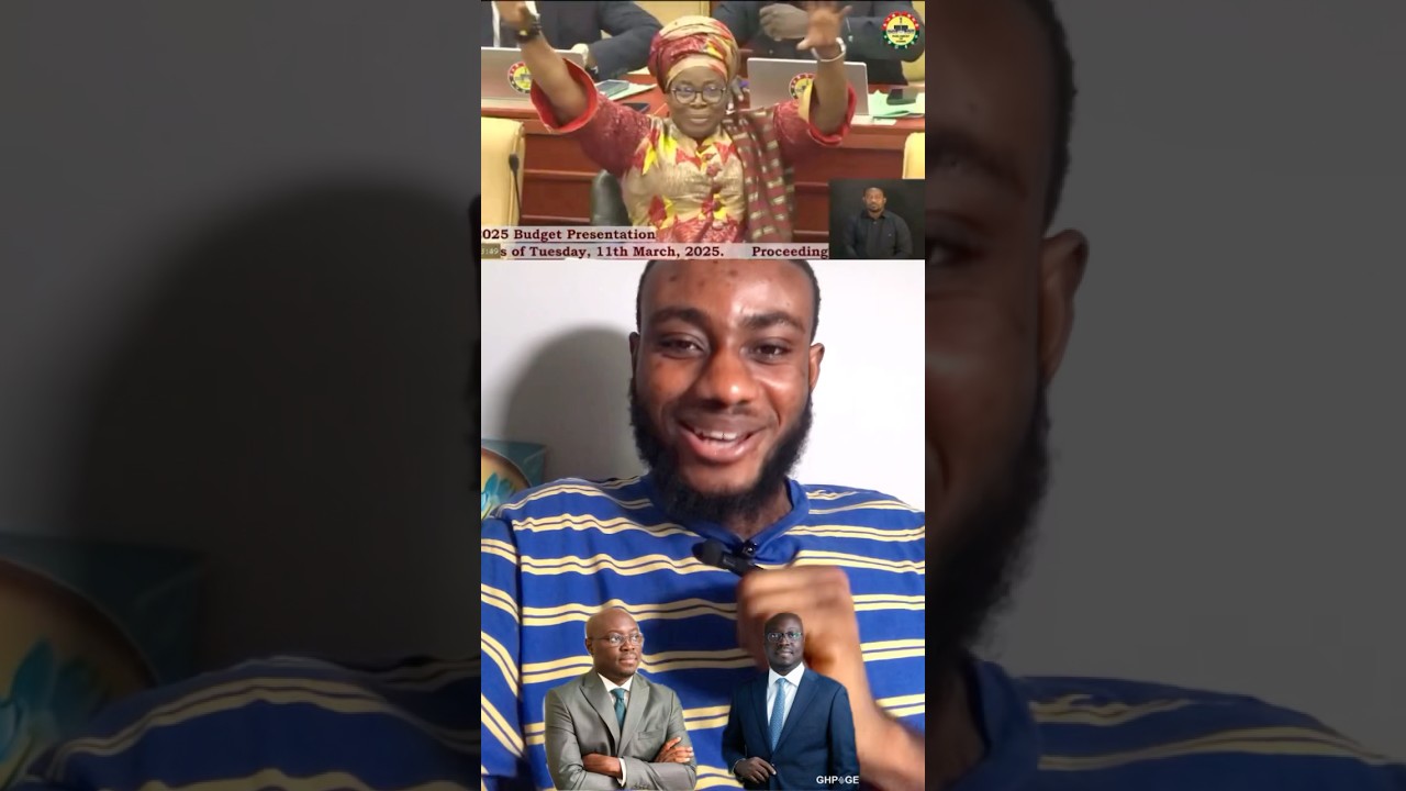 Moment NDC MPs sing for Ato Forson whiles the 2025 budget was in parliament #meggartv