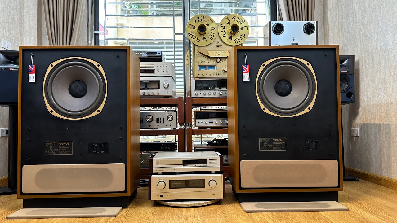 Một Lần Trong Đời Nghe Thử Cặp Loa Quý Tộc Tannoy Arden Mk2 Bass 40 Đồng trục Củ 3828 Gold