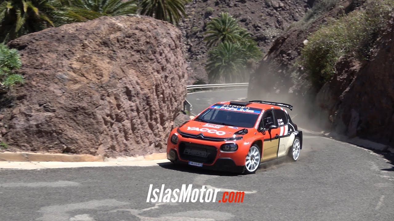 Test Yohan & L&eacute;o Rossel, Citro&euml;n C3 Rally2 | WRC Rally Islas Canarias 2025