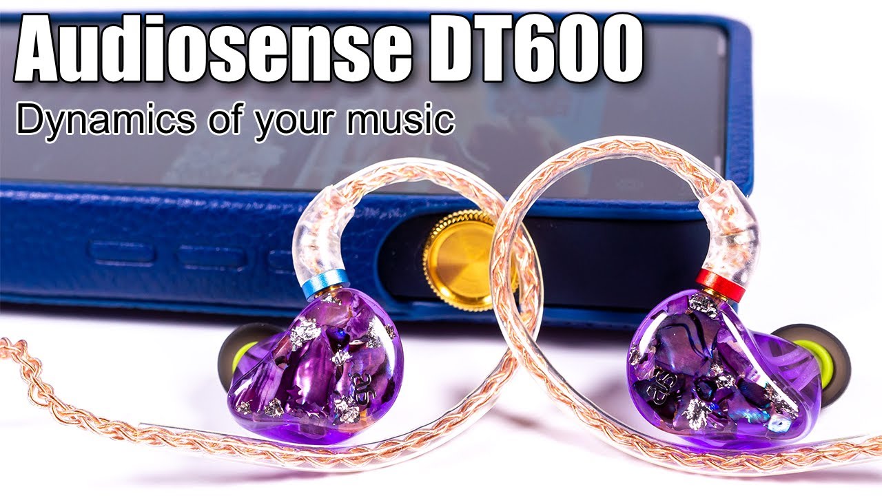 AudioSense DT600 balanced armature earphones review