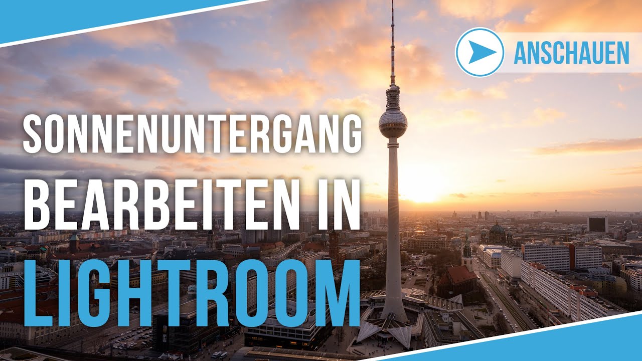 SONNENUNTERGANG IN LIGHTROOM 5 BEARBEITEN | TUTORIAL DEUTSCH | #1