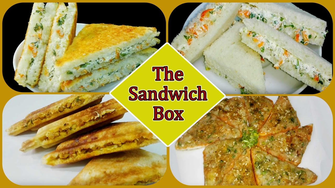The Sandwich Box  || Priya ||  4 Delicious Sandwiches