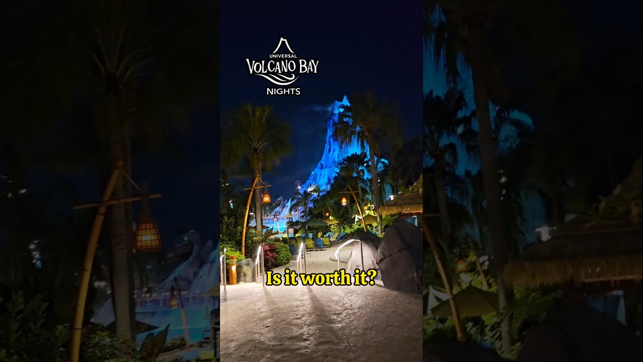 Стоит ли ехать на Volcano Bay Nights? Честный обзор ночного мероприятия