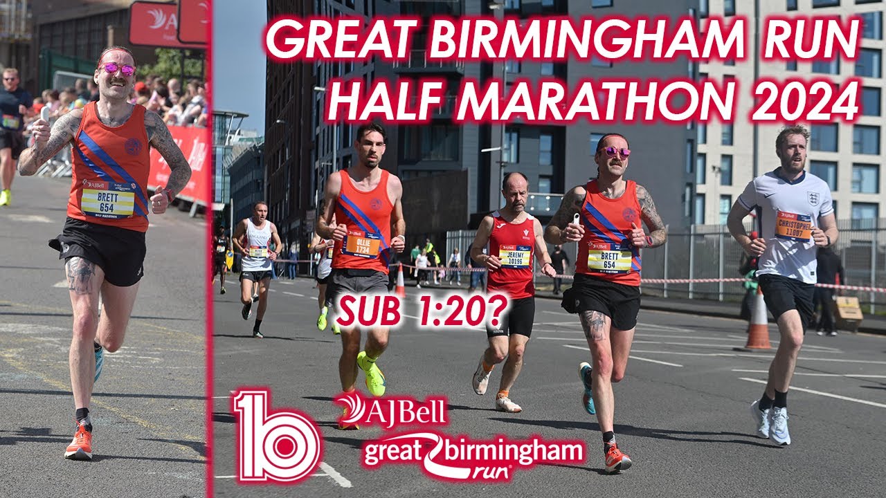 Great Birmingham Run Half Marathon 2024 - Can I finally run a sub 1:20?