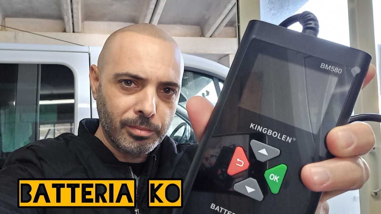 Con questo puoi controllare lo stato di salute della tua batteria. TESTER Batteria KINGBOLEN BM580