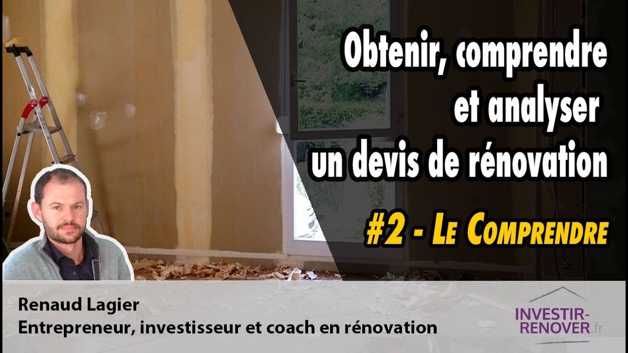 Comprendre un devis de rénovation vidéo 2