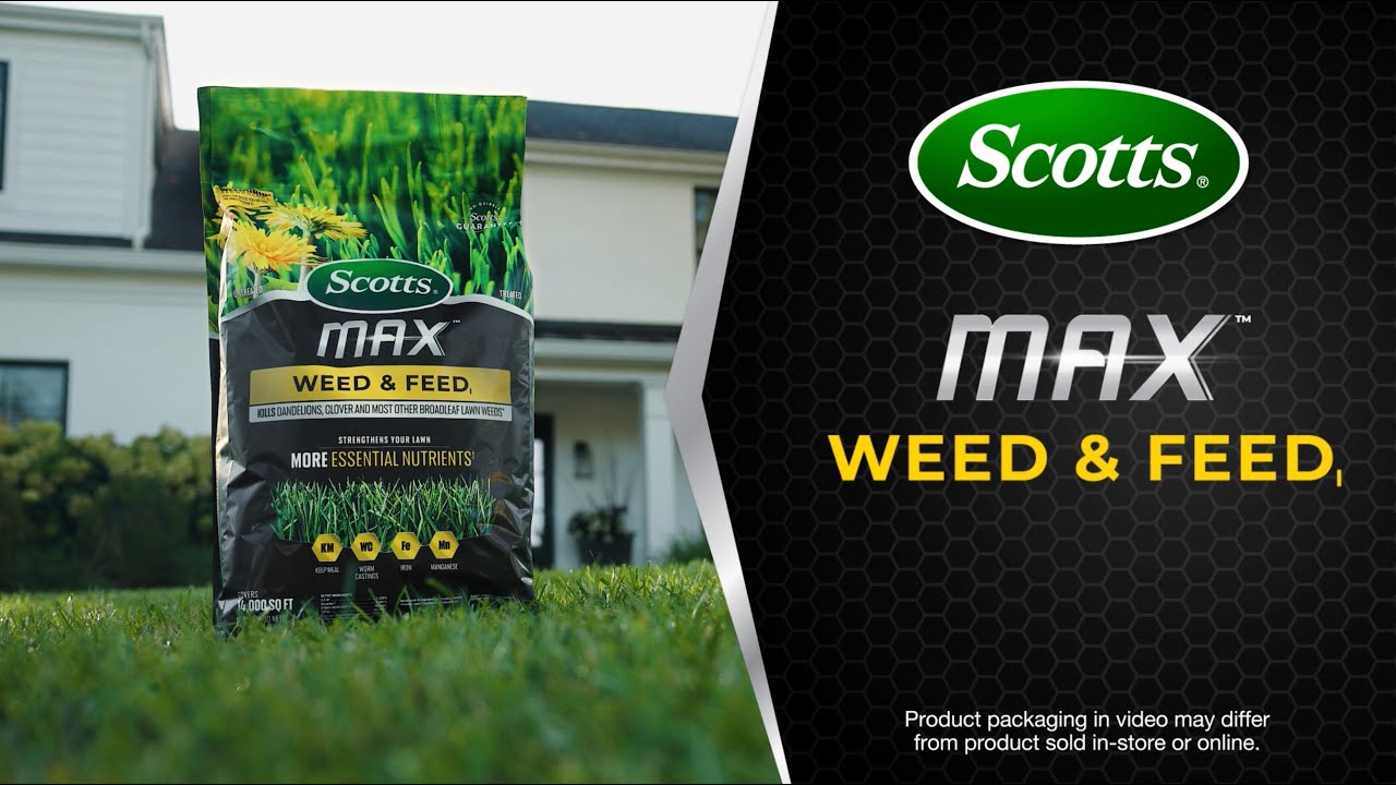 How To Use Scotts&reg; MAX&trade; Weed & Feed
