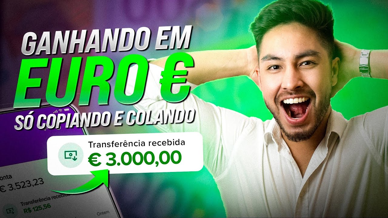 Saiba como ganhar &euro; 3.000 EUROS por m&ecirc;s s&oacute; copiando e colando!! | Fazendo dinheiro online