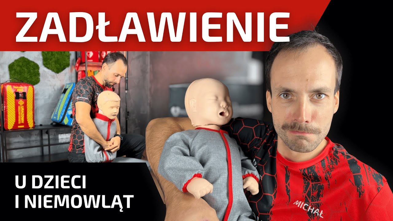 Zadławienie u niemowląt i dzieci - co robić? Pierwsza pomoc, objawy i prewencja | AEDMAX.PL