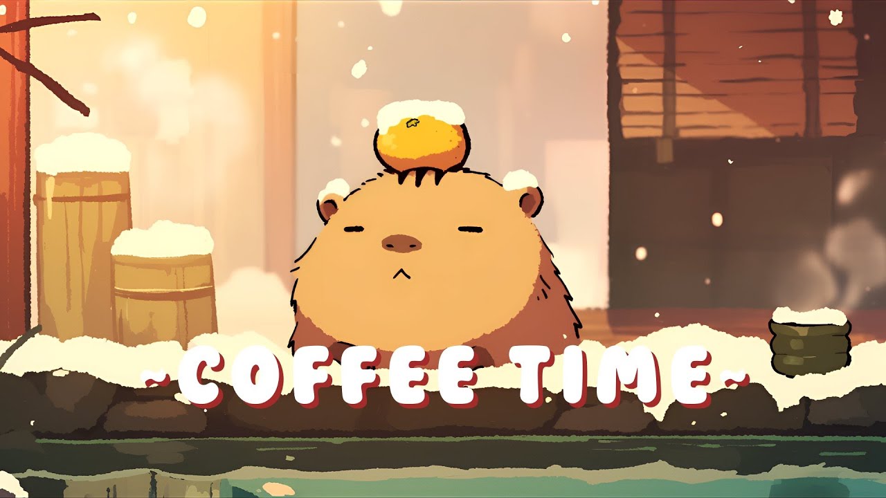 Capybara Beats Radio - Relaxing Music for Work/Study ~ Cozy Atmosphere ~ 🦫 🎵 ✨ | Focus Helper