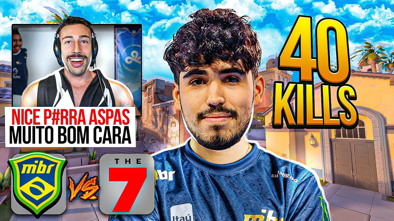 ASPAS JÁ VOLTOU no MODO GOAT! TCK REAGE a MIBR x THE 7! (Melhores Momentos)