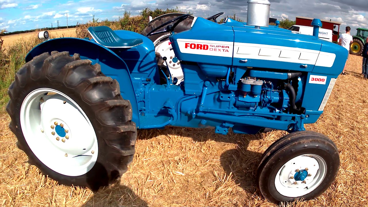 1966 Ford 3000 Super Dexta 2.9 Litre 3-Cyl Diesel Tractor (47 HP)