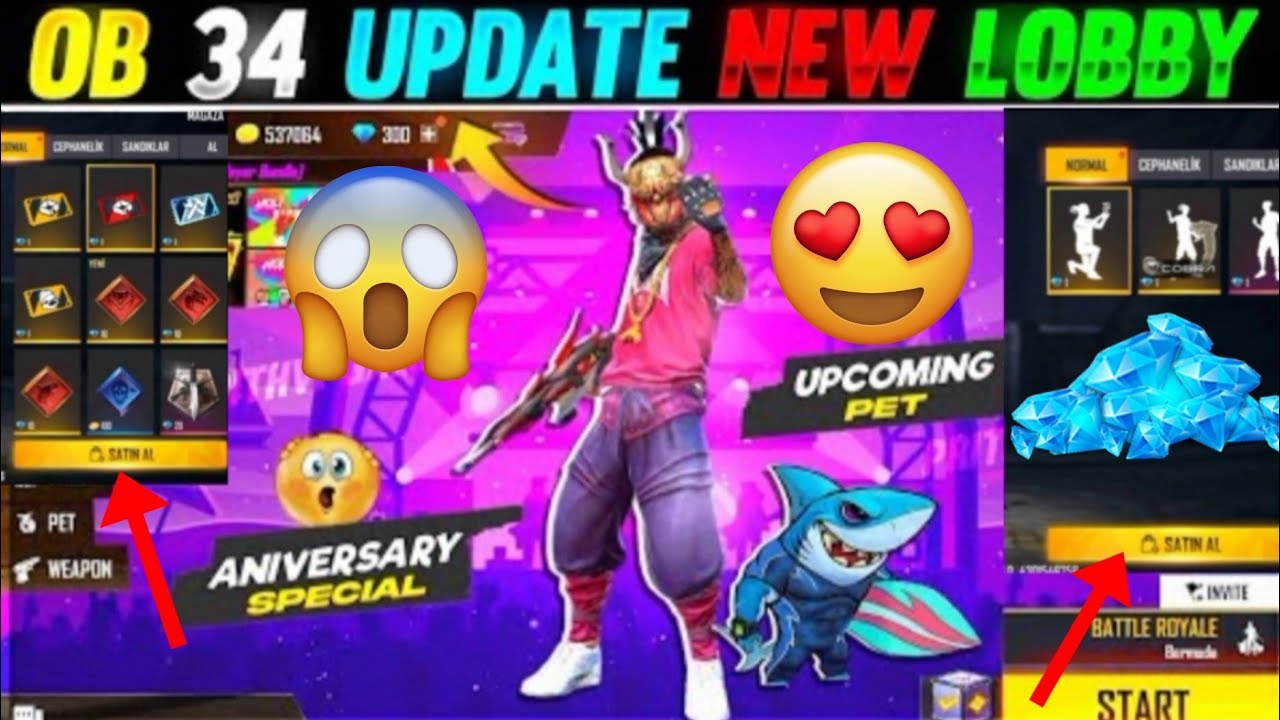 OB 34 UPDATE FREE FIRE FREE FIRE OB 34 UPDATE KB AAYEGA FREE FIRE OB34 UPDATE FULL DETAILS|NEW #ff