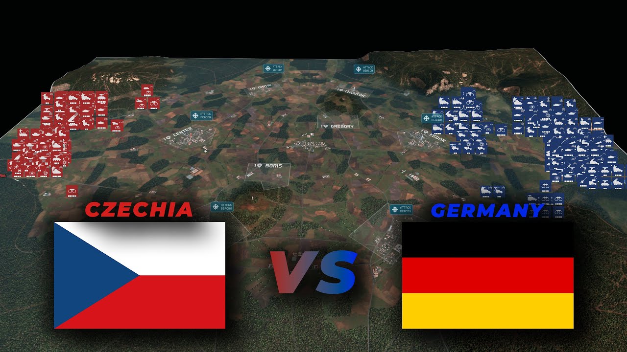160.000 CZECHIA vs 160.000 GERMANY | WARNO