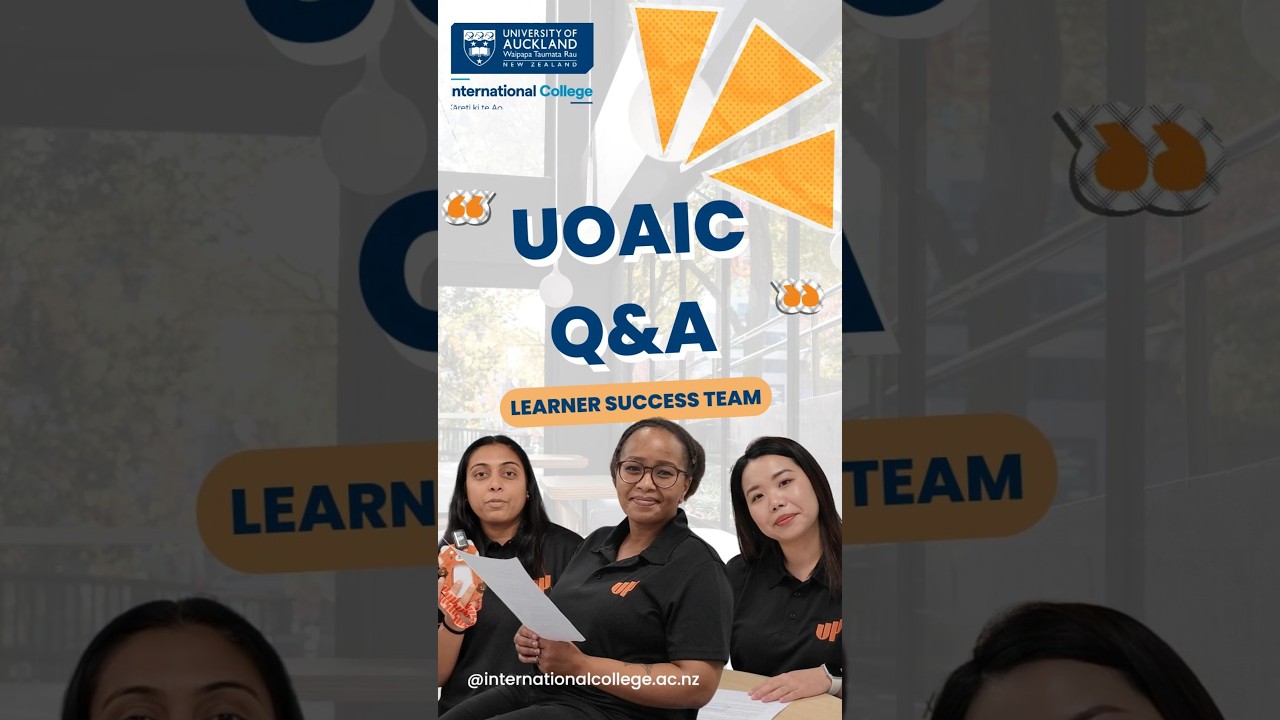 Meet the Learner Success Team at the University of Auckland International College