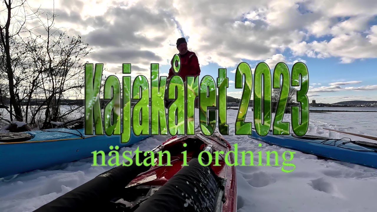 The year 2023 by kayak in 10 minutes