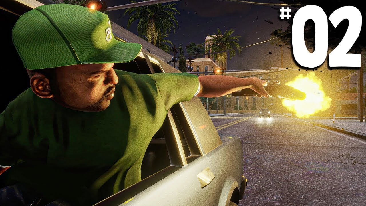Gta San Andreas Definitive Edition | ep#2 | DRIVE BY CJ in Hindi #gaming #gtasanandreas 