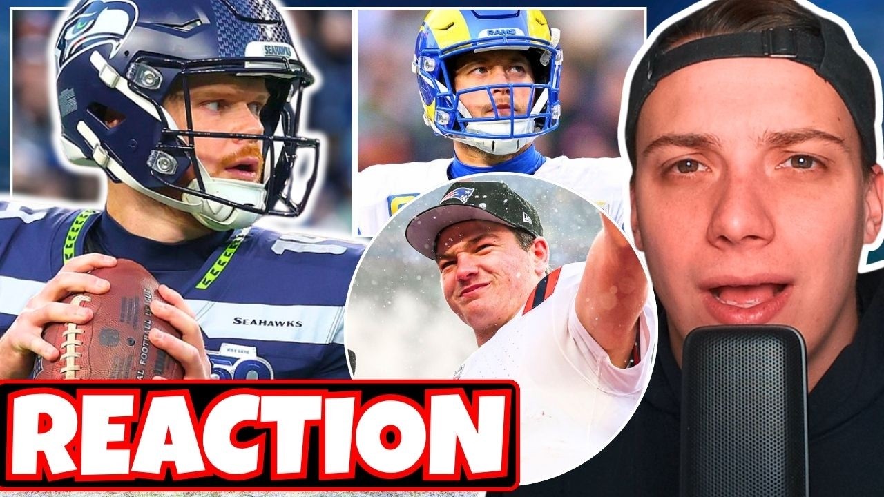 NFL Conference Championship Reactions: Darnold & Seahawks BEAT Rams + Patriots headed to Super Bowl