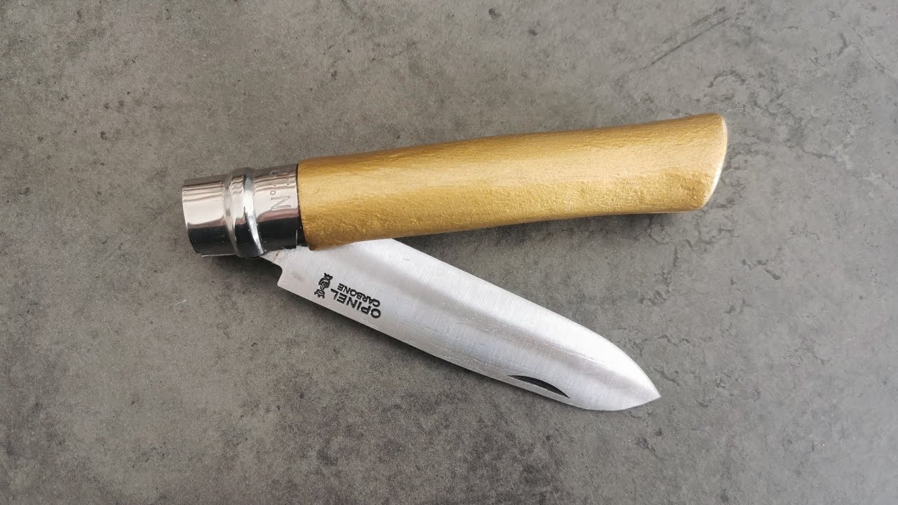 GOLDEN OPINEL N°12 CUSTOM