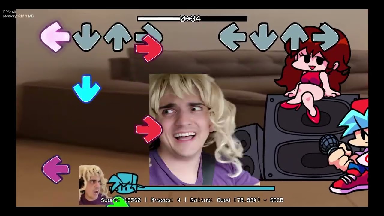 JOGANDO FNF VS VICTOR MAGALHÃES [WEEK 6..]