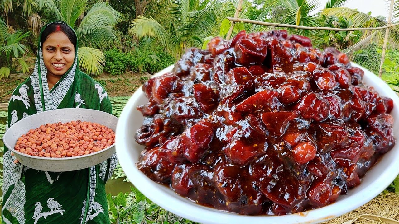 জিভে জল আনা স্বাদে টক ঝাল মিষ্টি কুলের আচার রেসিপি একদম দোকানের মতো🔥| kuler achar recipe