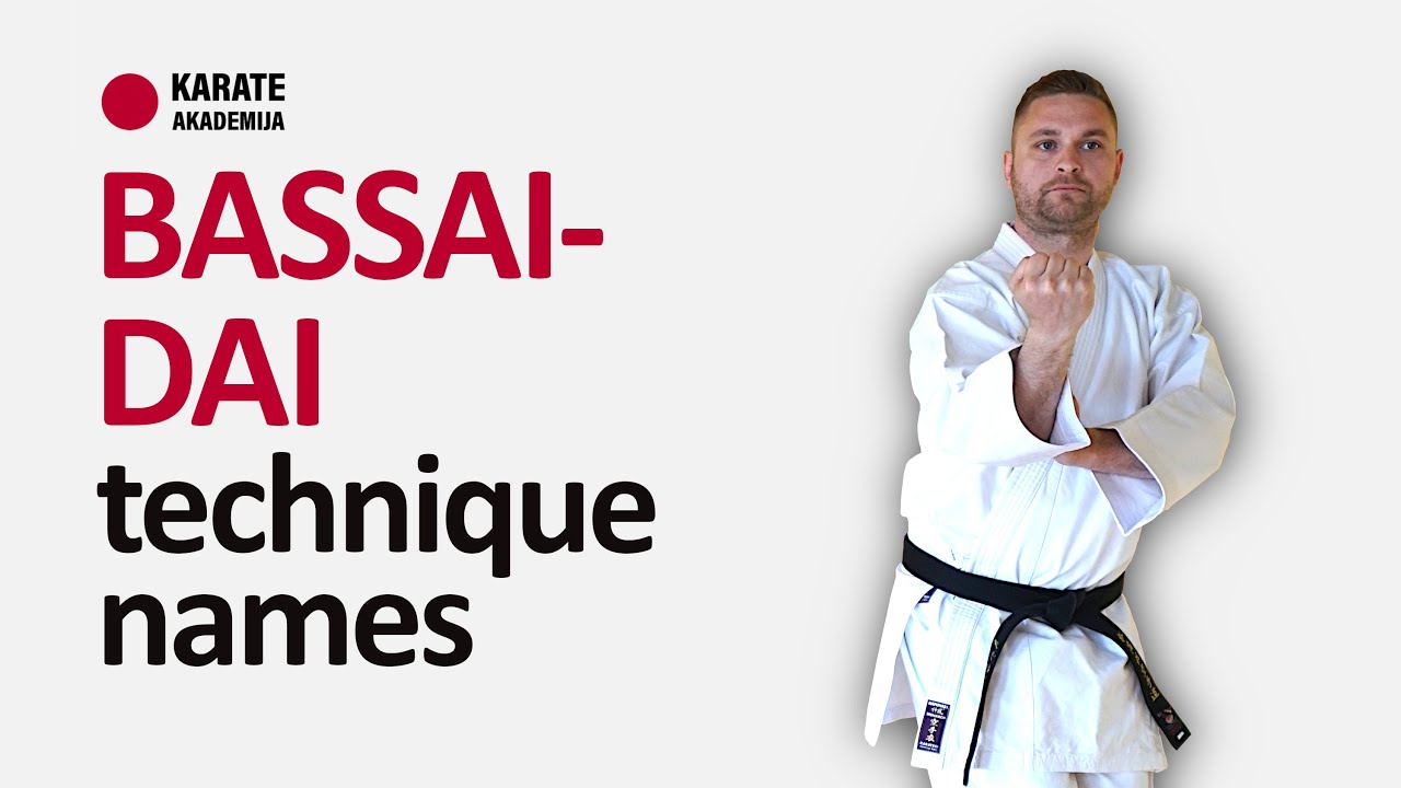 Bassai Dai – Shotokan Karate Kata Tutorial 🥋 | Step-by-Step with Technique Names