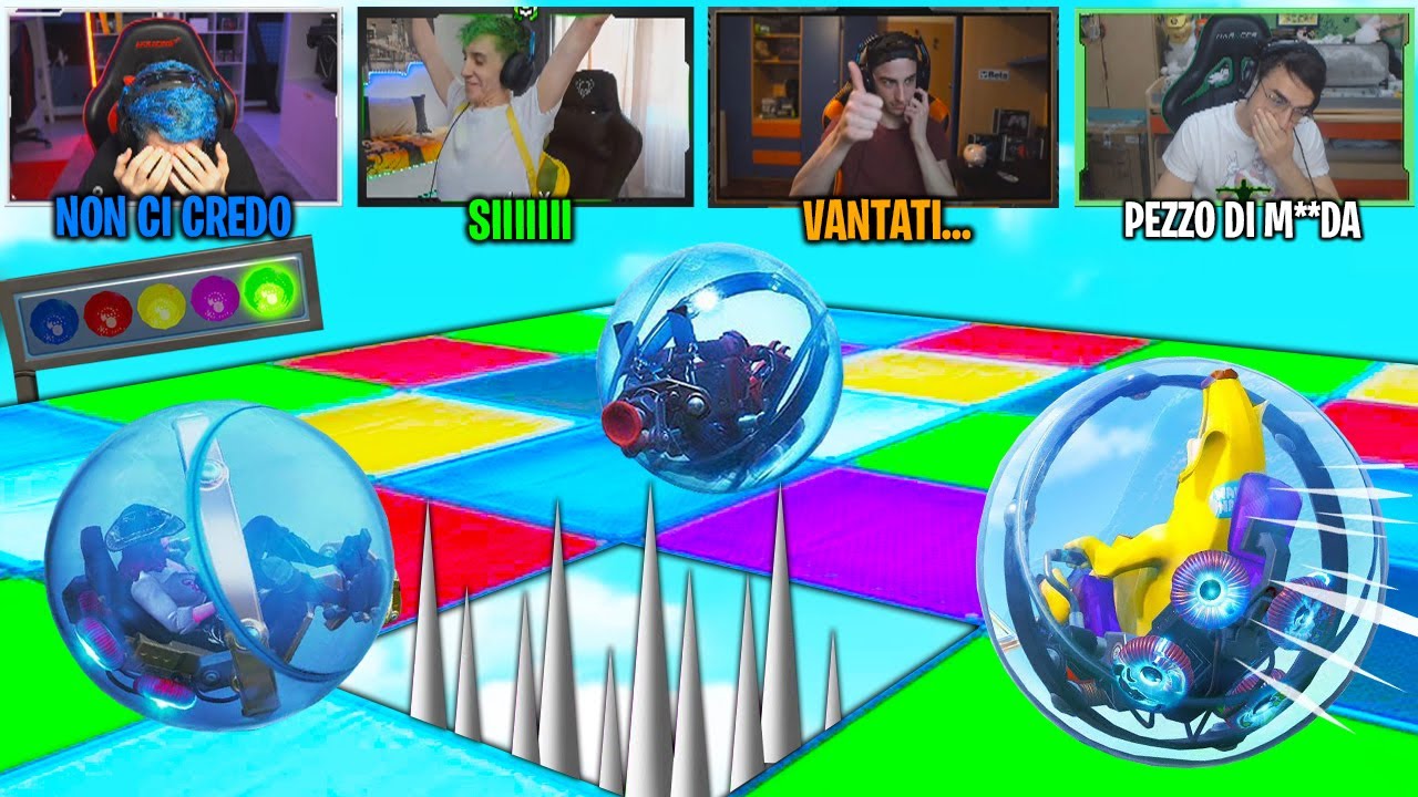 RIMANI SUL COLORE CORRETTO O MUORl ! su FORTNITE w/@Mon3y @Ezektoor @Tuberanza ✌(SFIDA IMPOSSIBILE)