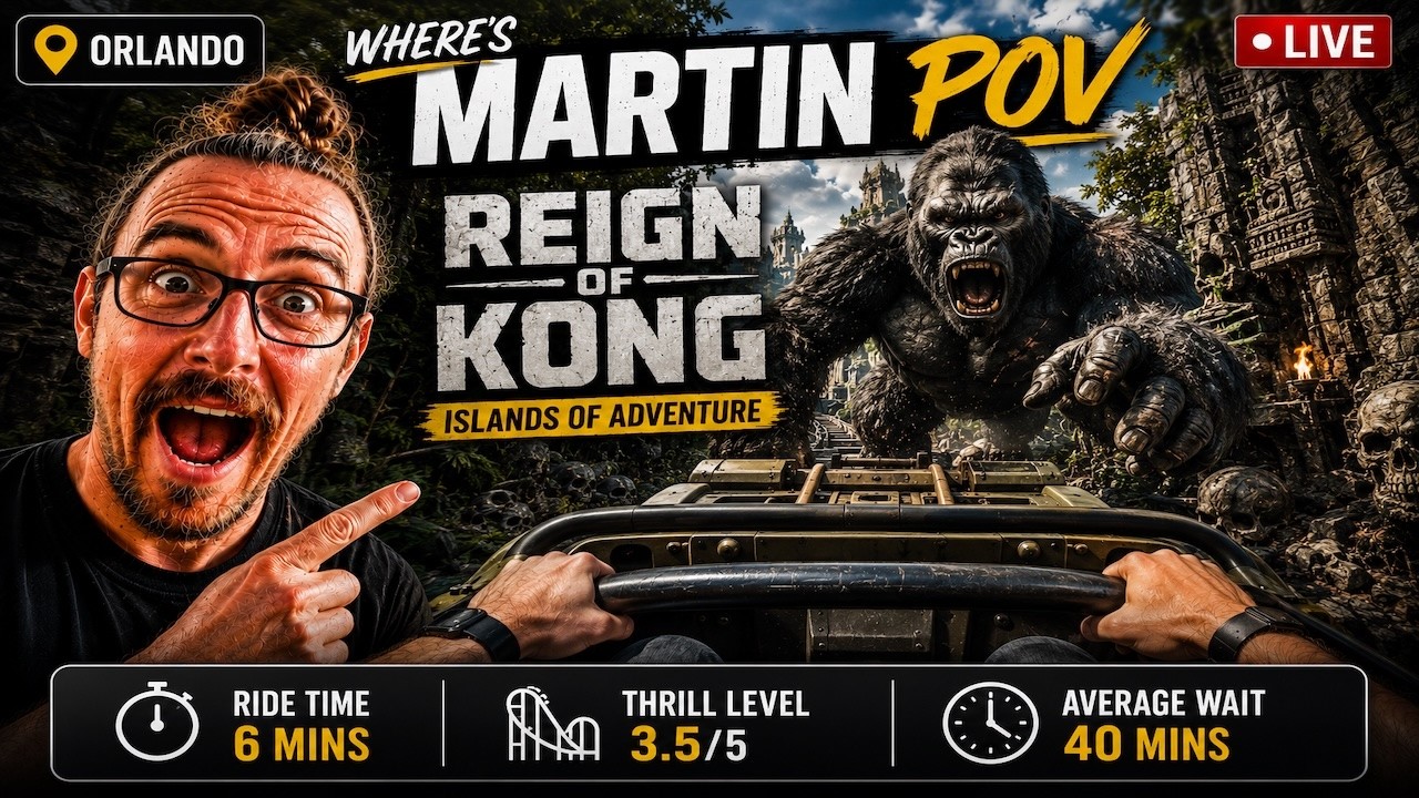 #POV Reign of Kong at Universal Orlando 😱 | This Ride Is INTENSE!