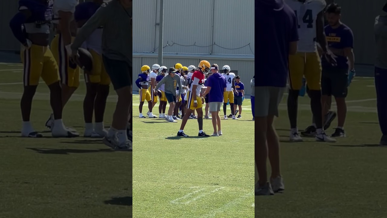 LSU Football strike to transfer WR CJ Daniels 🔥 #lsu