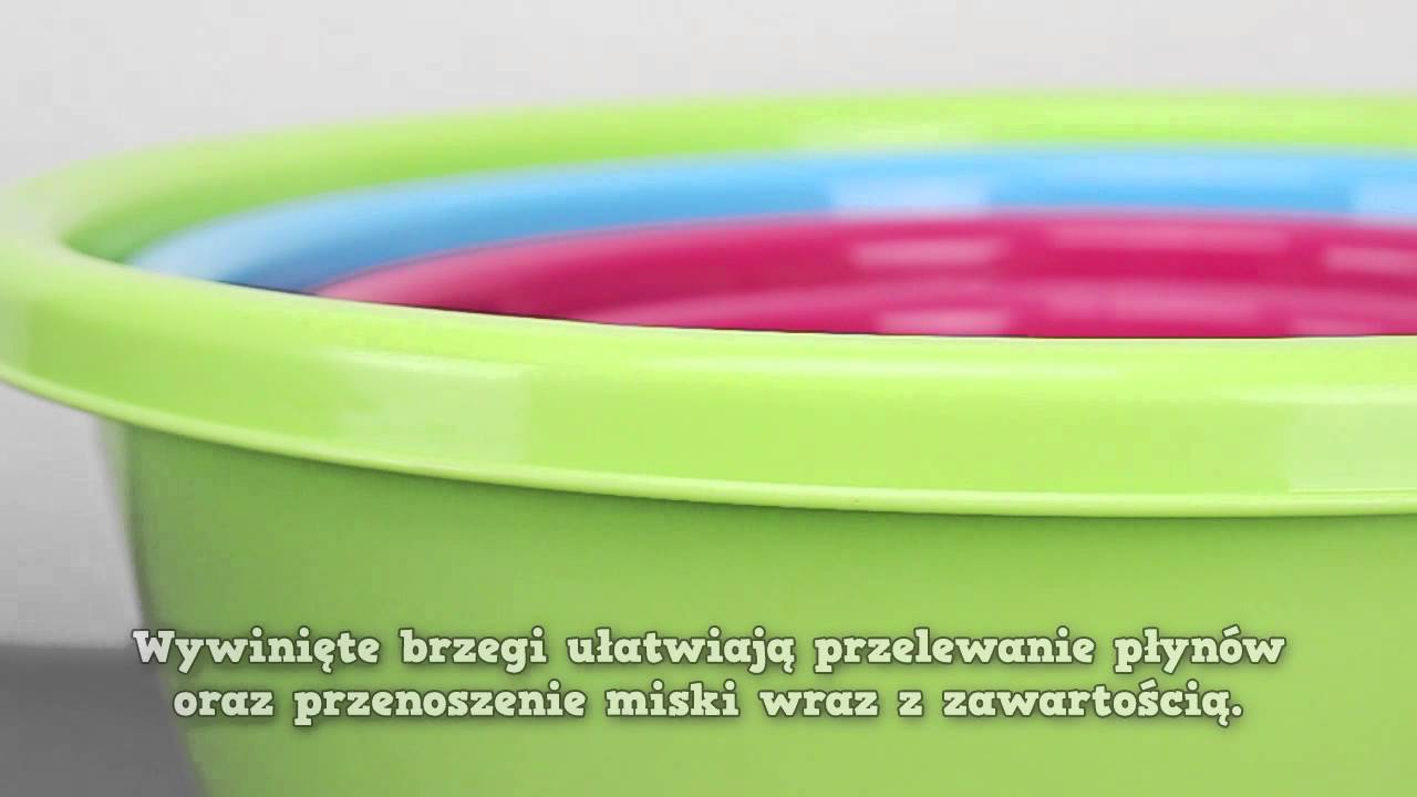 Miski plastikowe Tontarelli