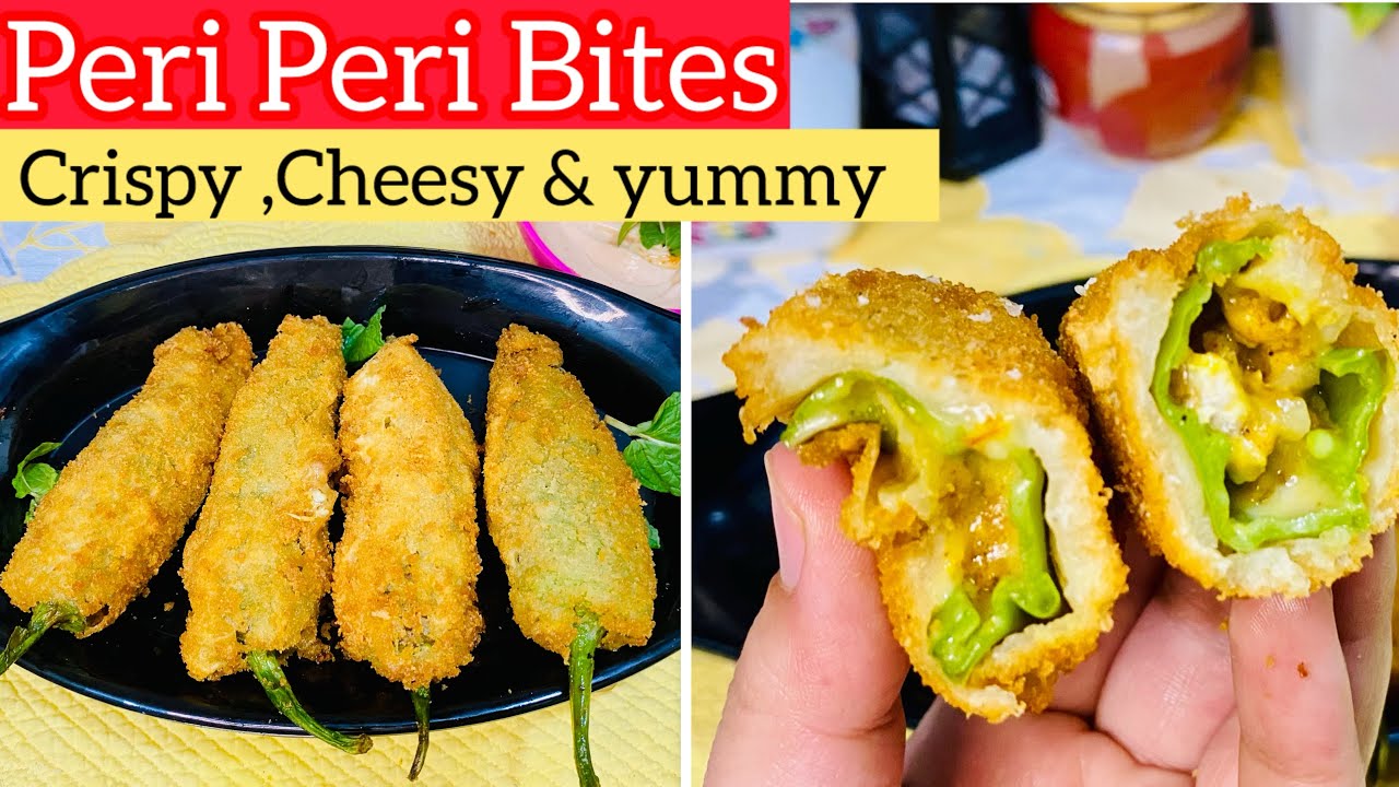 🌙🔥 Iftar Special 🧀 Cheesy Crispy Peri Peri Bites 🌶️ – Spicy & Juicy Snack Recipe