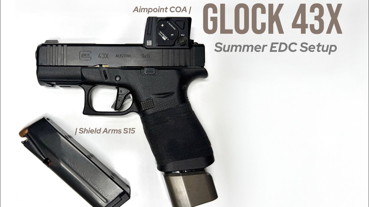 The ULTIMATE Glock 43X COA EDC | Game Changing Upgrades! (Aimpoint COA + Johnny Glocks 4311)