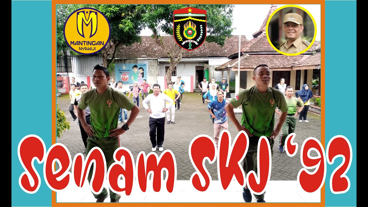 Senam SKJ '92 Bersama TNI dan Polri