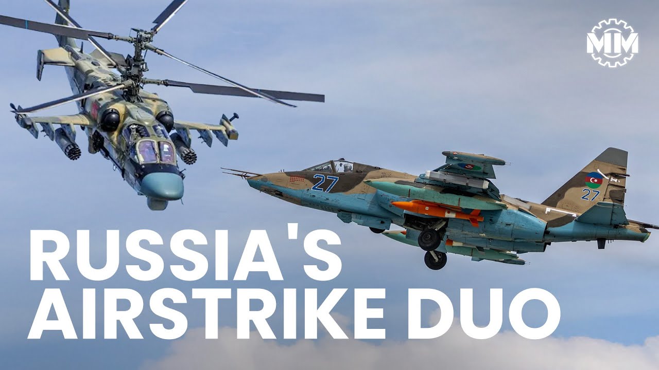 Russia’s Answer to the A-10: Close Air Support Power of Su-25 & Ka-52