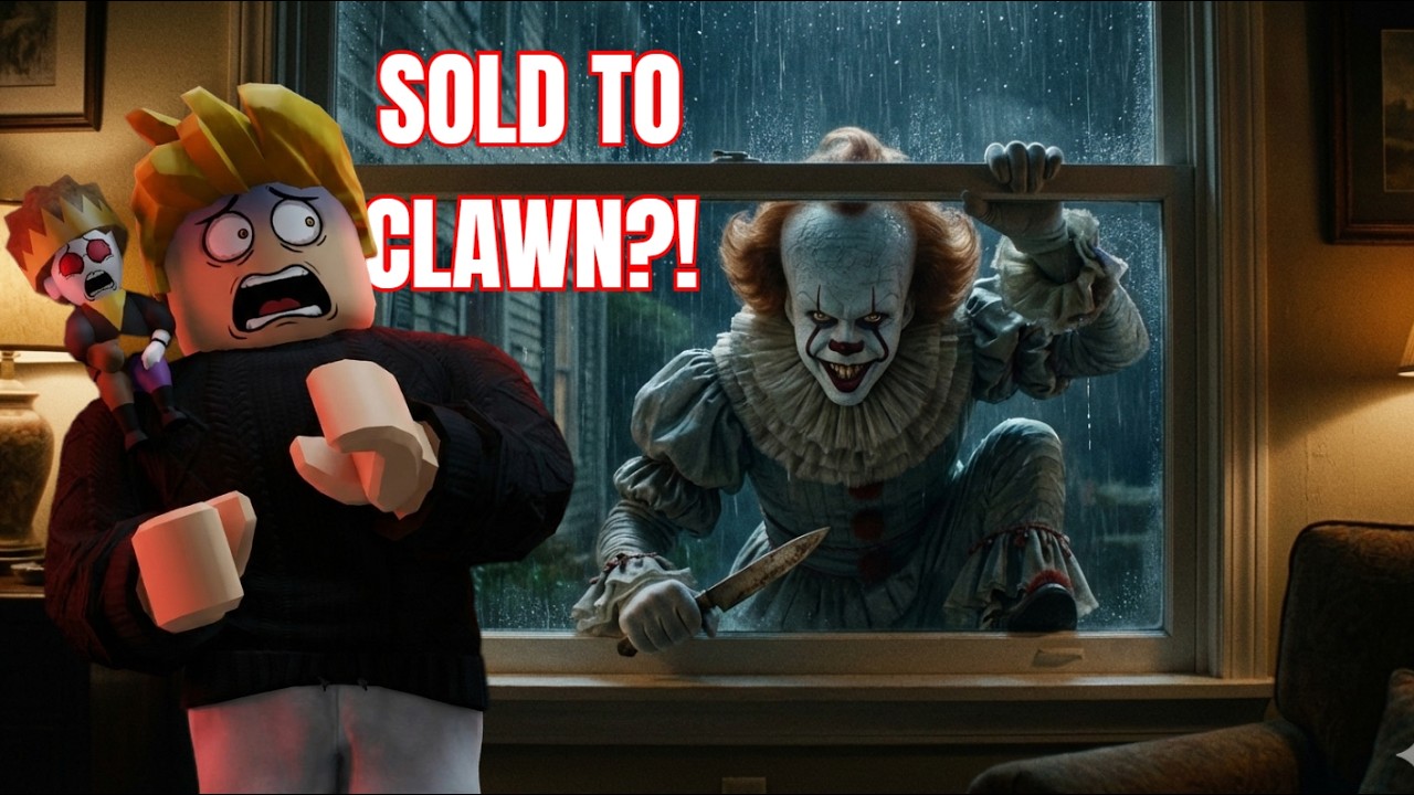 I Sold Shawarma To A CLOWN?! 😱 (Roblox Horror)
