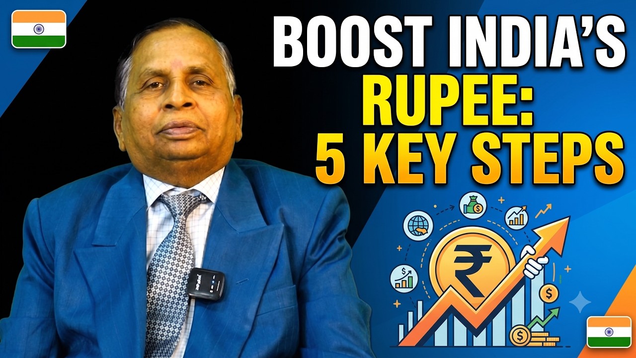 How India Can Boost the Value of the Rupee | Make Indian Rupee Stronger | Money Mantan TV