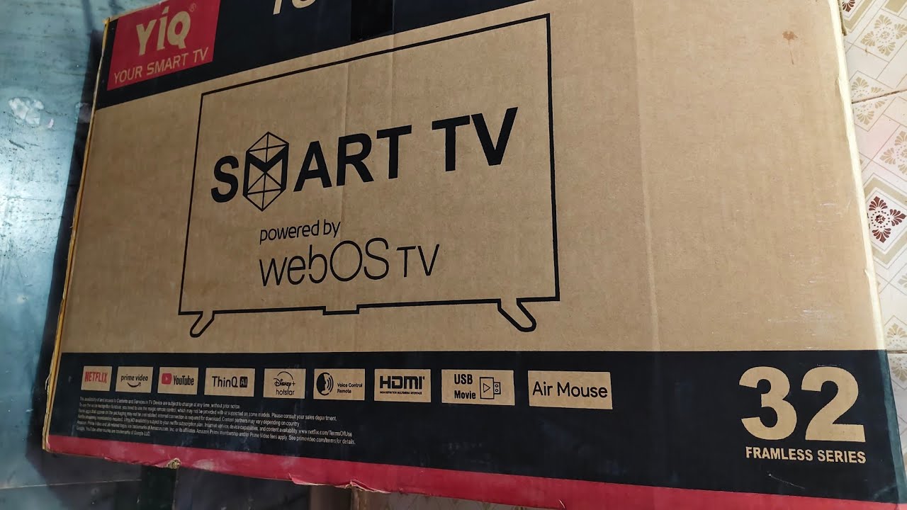 Yiq Smart Tv Unboxing | Aaj Hamne New Smart Android Tv Liya Vlog 