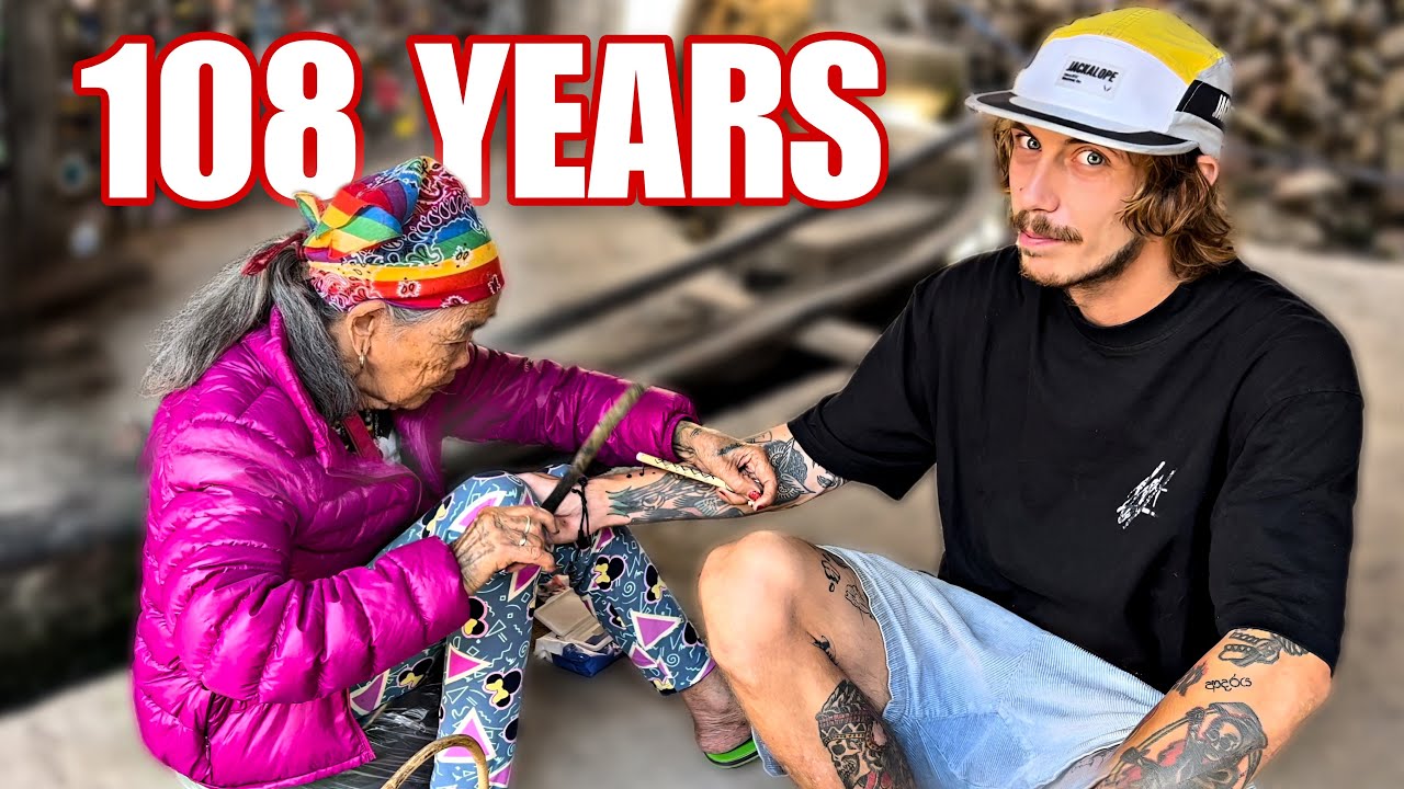 I Let A 108 Years Woman Tattoo Me In The Jungle