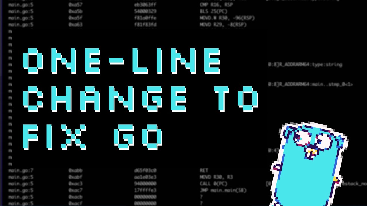 How a One Line Change fixed Go's Debugging