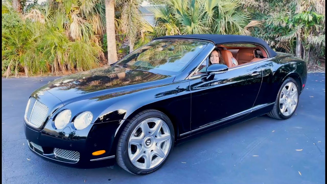 Bentley Continental GTC W12 2008 года — всего 14 000 миль, множество опций, потрясающее сочетание...
