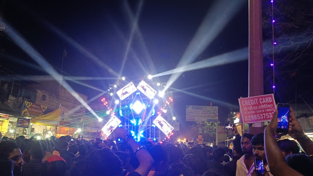 DJSHASHI THE DEADLY BASS BABA KI BARATI SHIVARATRI DHANBAD KENDUA ROAD SHOW #djshashi #djsarzen