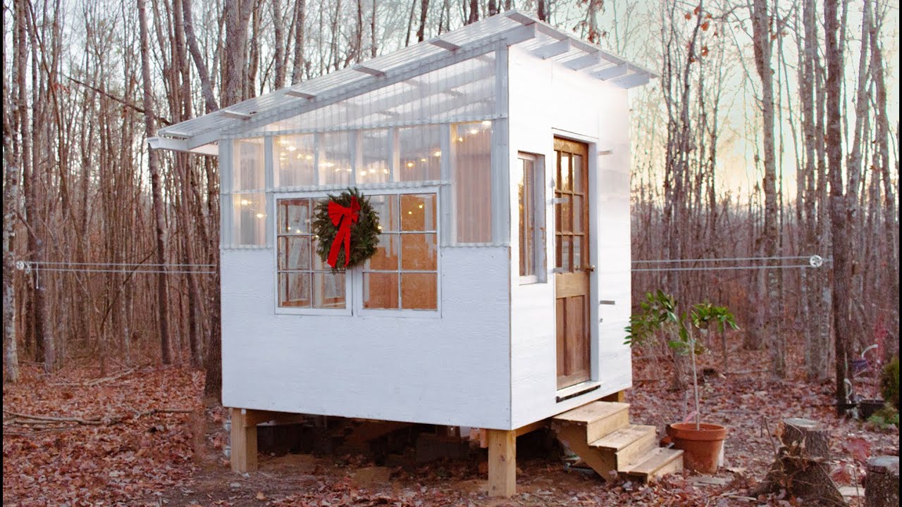 Tiling The Off Grid Bath House