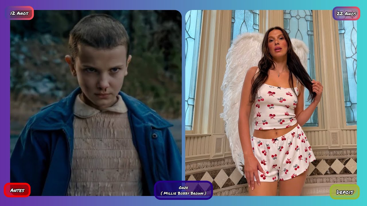 Stranger Things Antes e Depois (2016-2026) Canal Starcast