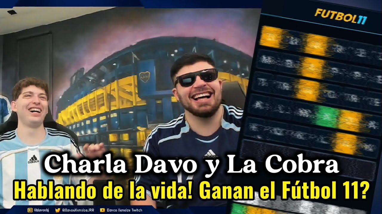 Davo y La Cobra juegan al Fútbol 11!!!!