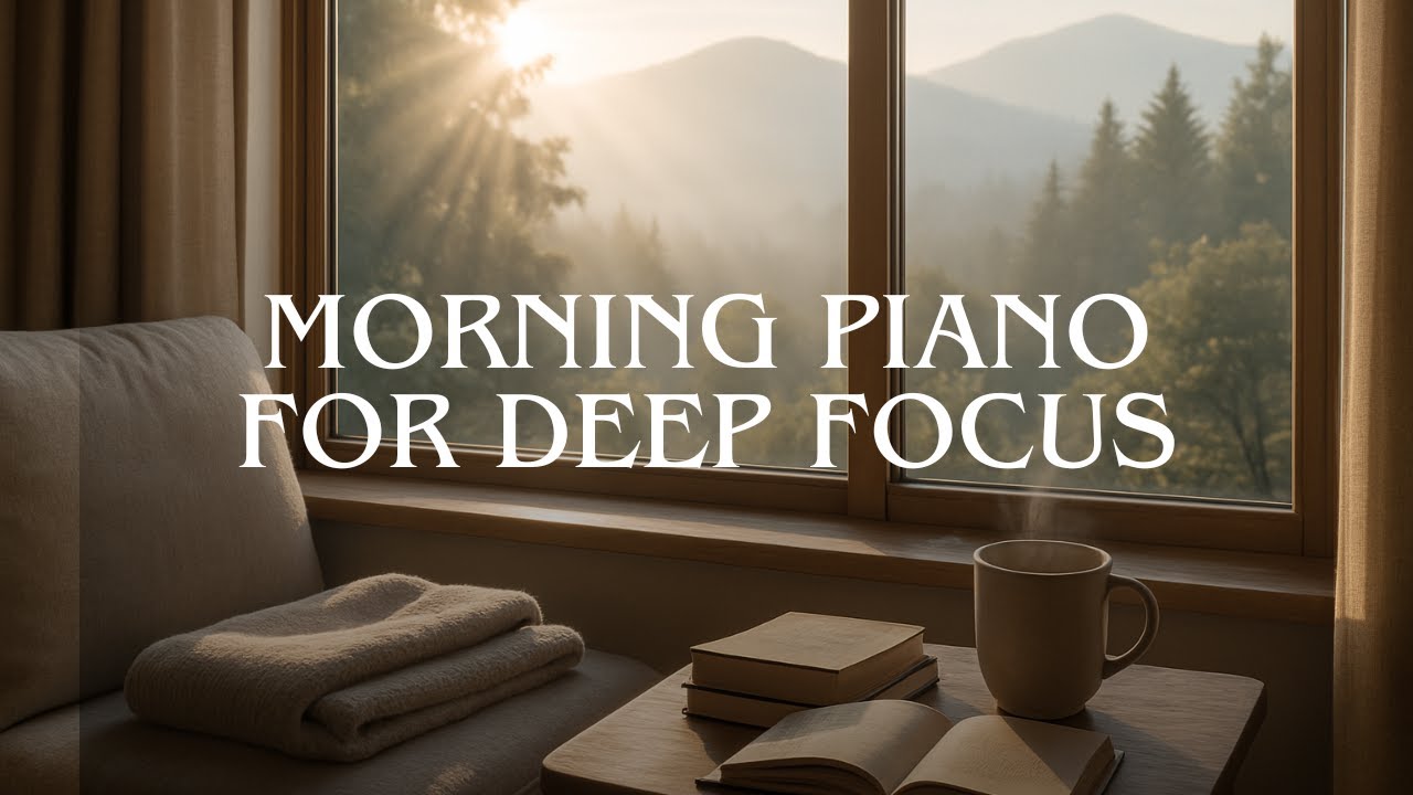☀️ Morning Piano for Deep Focus | Start Your Day Calm & Productive